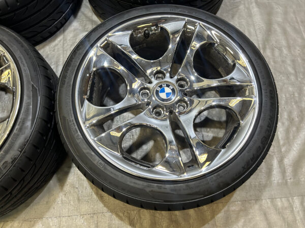 *DAMAGED* 2003-2008 E85 BMW Z4 Style 202 18" Wheels Rims w/ Tires / Set of 4 / Z4053 - Image 4
