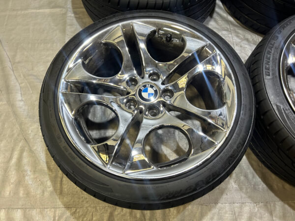 *DAMAGED* 2003-2008 E85 BMW Z4 Style 202 18" Wheels Rims w/ Tires / Set of 4 / Z4053 - Image 5