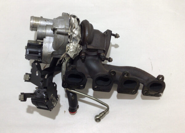 *DAMAGED* 2007-2010 Mini Cooper S Turbocharger Assembly Manifold / N14 R56 R55 / R2016 - Image 2