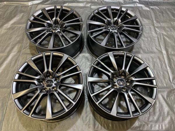 *DAMAGED* 2017 Infiniti Q60 S Red Sport 400 AWD 15 Spoke Wheels Rims / Set of 4 / IQ603