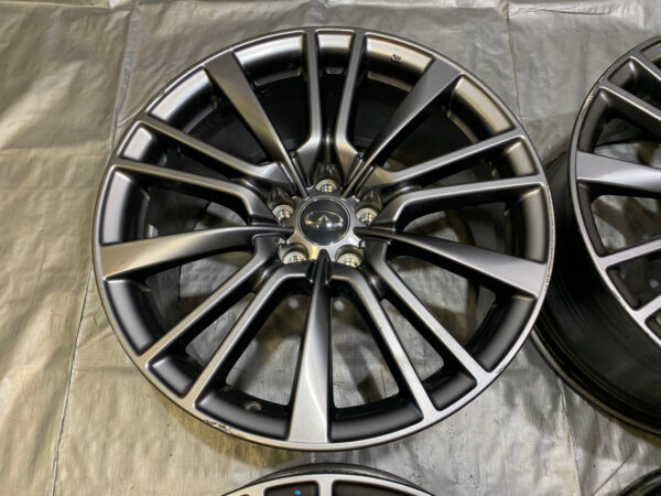 *DAMAGED* 2017 Infiniti Q60 S Red Sport 400 AWD 15 Spoke Wheels Rims / Set of 4 / IQ603 - Image 3
