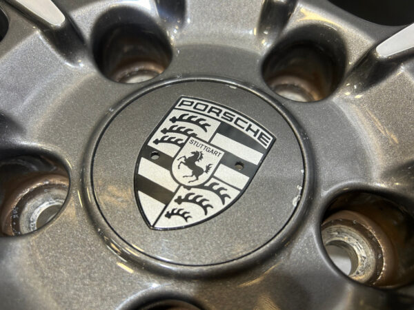 *DAMAGED* 2017-2023 Porsche 718 Boxster Cayman 20x8" Carrera Classic Front Wheel Rim / BC301 - Image 5