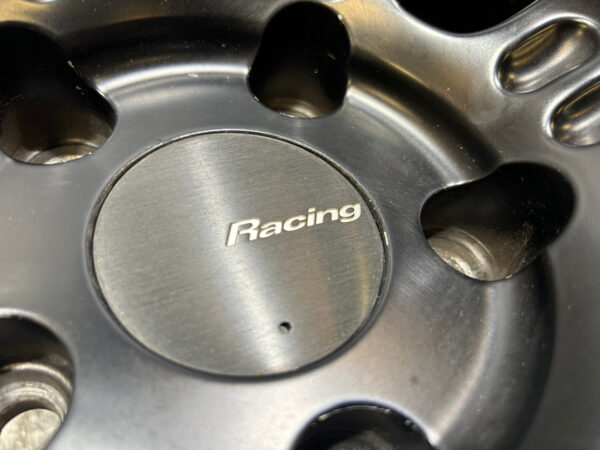 Pair of 18x9.5" Enkei Racing GTC02 Wheels Rims / DAMAGE / TR103 - Image 4