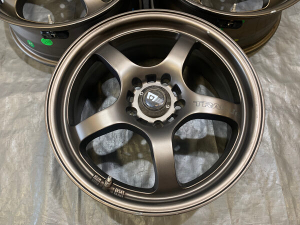 Set of 3 Motegi MR131 Traklite Wheels Rims / Bronze / 17x7" / NC055 - Image 2