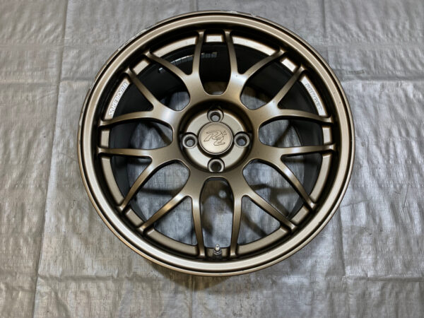 Single Sakebomb Garage RZ+ Forged 17x9" Wheel Rim / Bronze / 4x100 / ND027 - Image 2